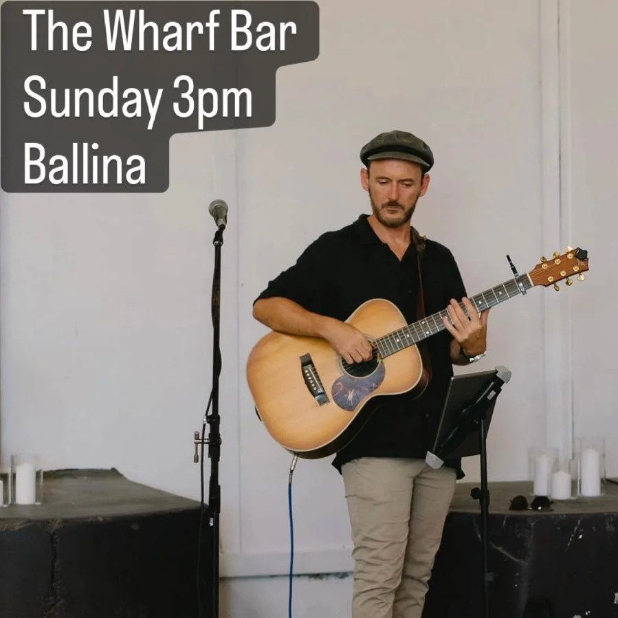 Come and join me at the @wharfbarballina this Sunday for some afternoon sippers by the sea 
☀️👌🏻

Photo credit @seedandsalt_photography