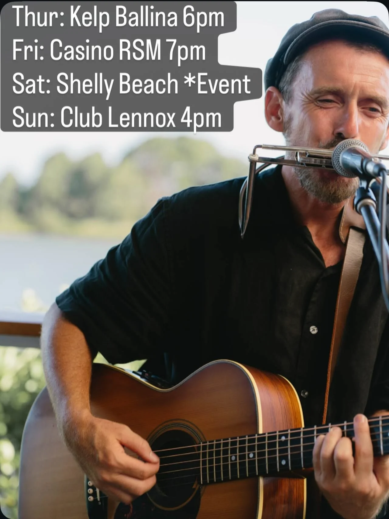 Music filled week ahead! 🎼✨

Thursday @kelprestaurantballina 6pm

Friday @casinorsm 7pm

Saturday @shellybeachcafe *Event

Sunday @clublennoxsports 4pm

Photo credit @seedandsalt_photography