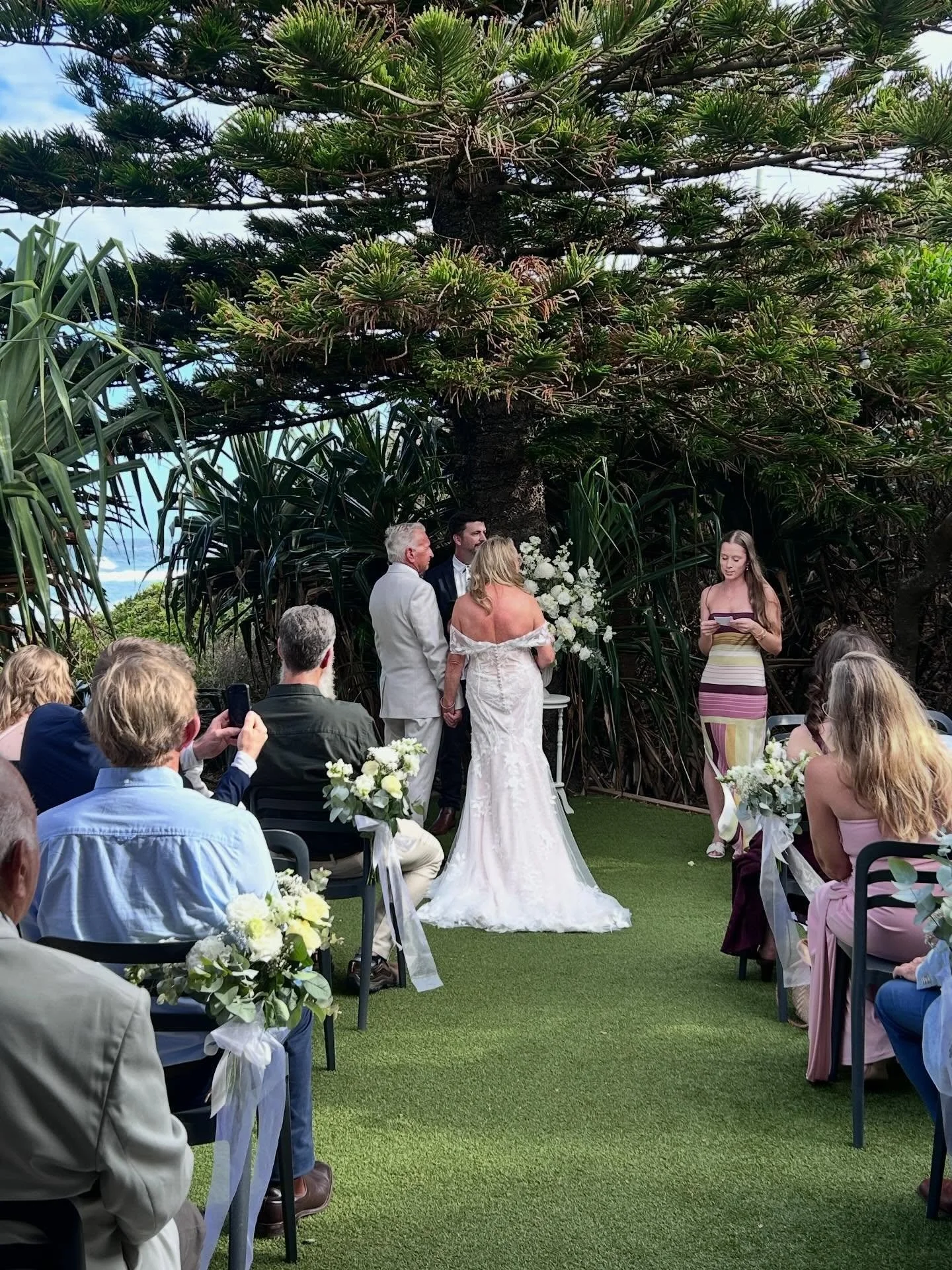 What an iconic #lovestory ✨

Len and Marilyn charted a dreamy course down Australia's East Coast, sailing into Ballina for their unforgettable wedding celebration. 

From here, they set off into the open waters, ready for their next adventure as husb