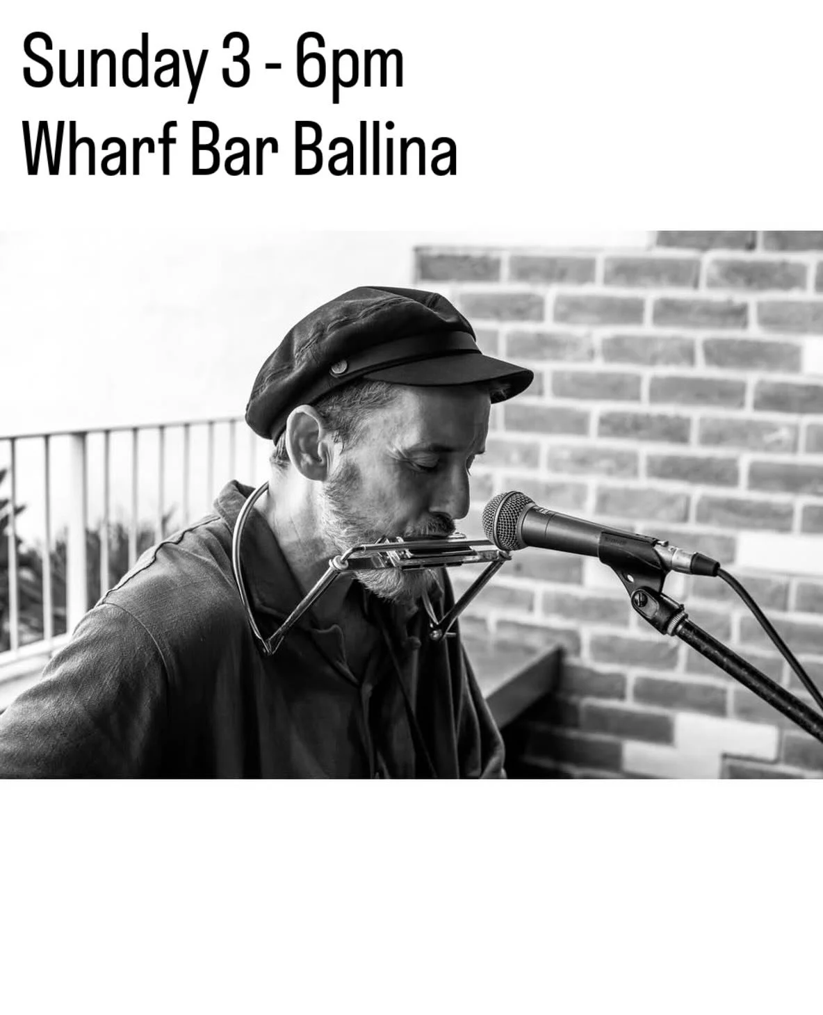 Sunday sessions by the water at the @wharfbarballina can't be beat ✨ 

Come and join me this Sunday from 3pm and see for yourself ☺️ 

Delicious food, great drinks &amp; lovely views 👌🏻

Thanks to Rich at @saltsmedia_photography for the pic 🙏🏻