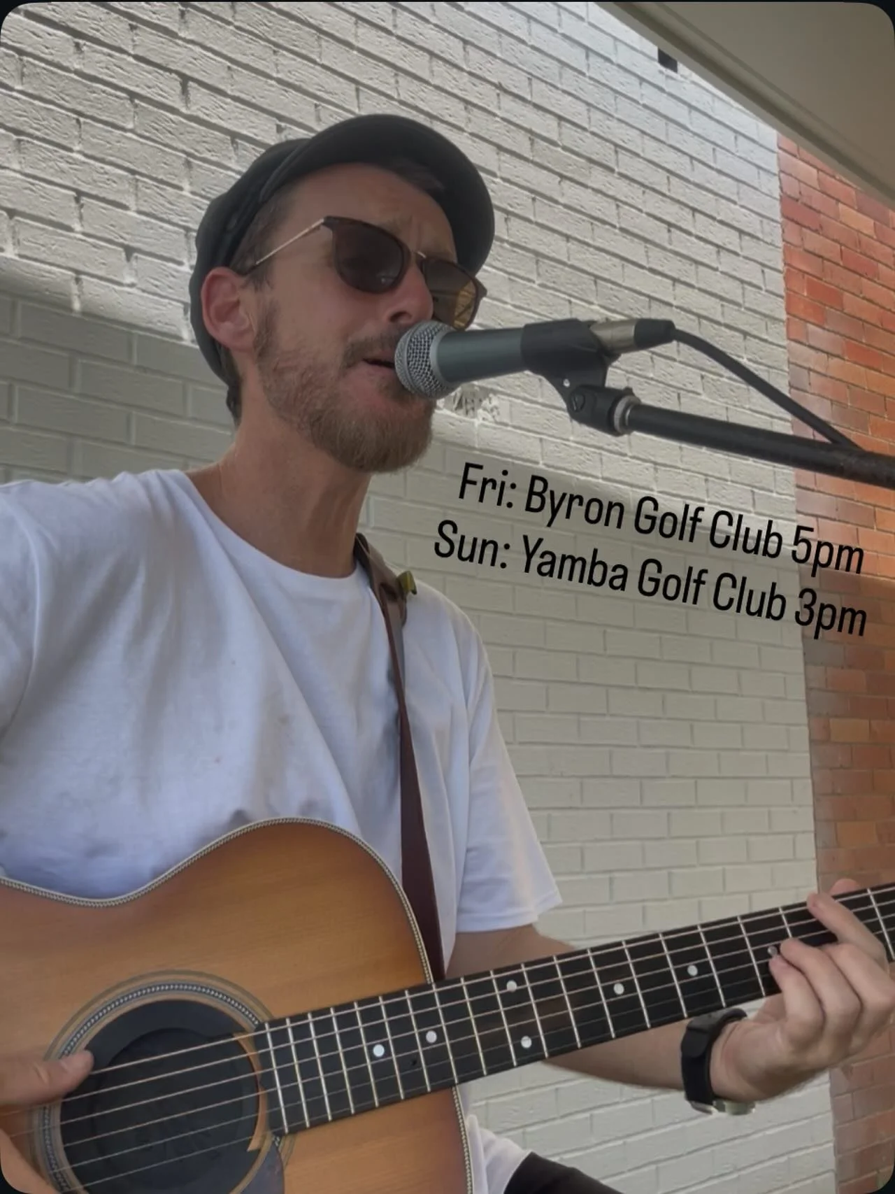 I&rsquo;ll be teeing off at two of the regions finest golf courses this weekend 🏌🏻&zwj;♂️🎼✨

Friday at the @byronbaygolfclub from 5pm 

Sunday at the @yambagolf from 3pm

See you on the 19th ⛳️