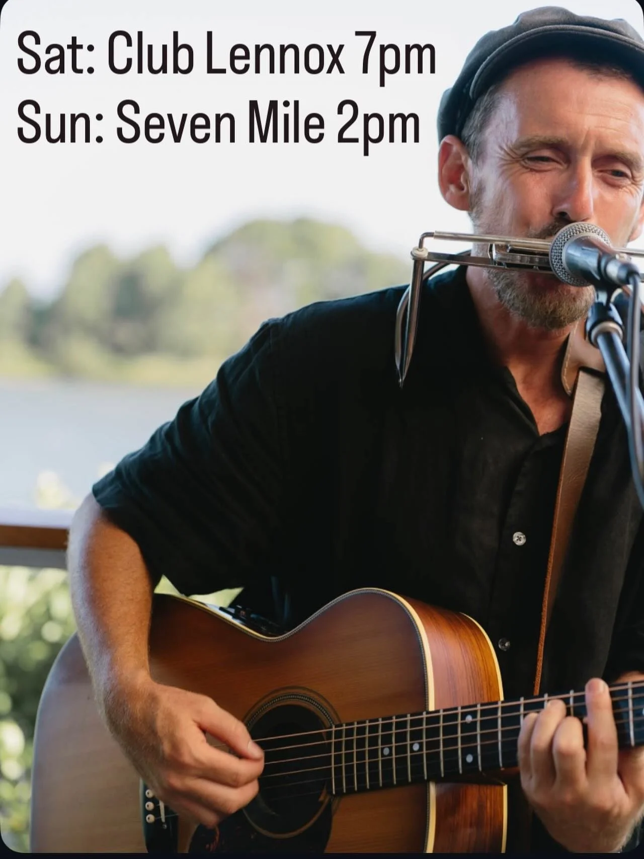 Excited for a double header this weekend 

Saturday at @clublennoxsports 7pm 

Sunday at @sevenmilebrewingco 2pm