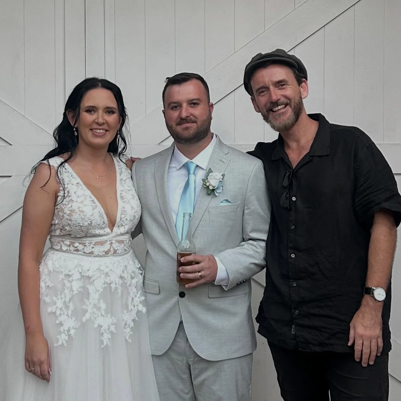 Congratulations to Jasmyn and Zac! 🥂✨ 

These two tied the knot at the stunning @osteriaweddings

I was absolutely delighted to provide the live acoustic soundtrack for their gorgeous garden canap&eacute;s hour. 🎸🌱 

Afterwards, I handed over the 