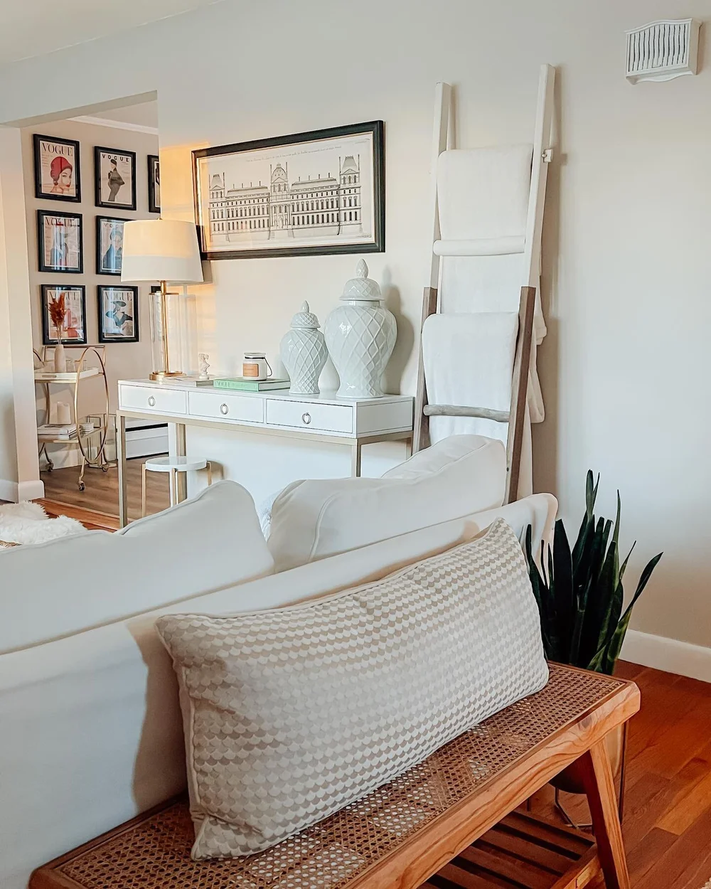 It&rsquo;s a *decaf hot coffee/snuggle on the couch with Brody* kind of evening for suuuuure ☕️ 🐾 ☁️ Have I ever mentioned that one of my favorite lil features that I never want to change about my house is my doorbell box in the top right corner of 