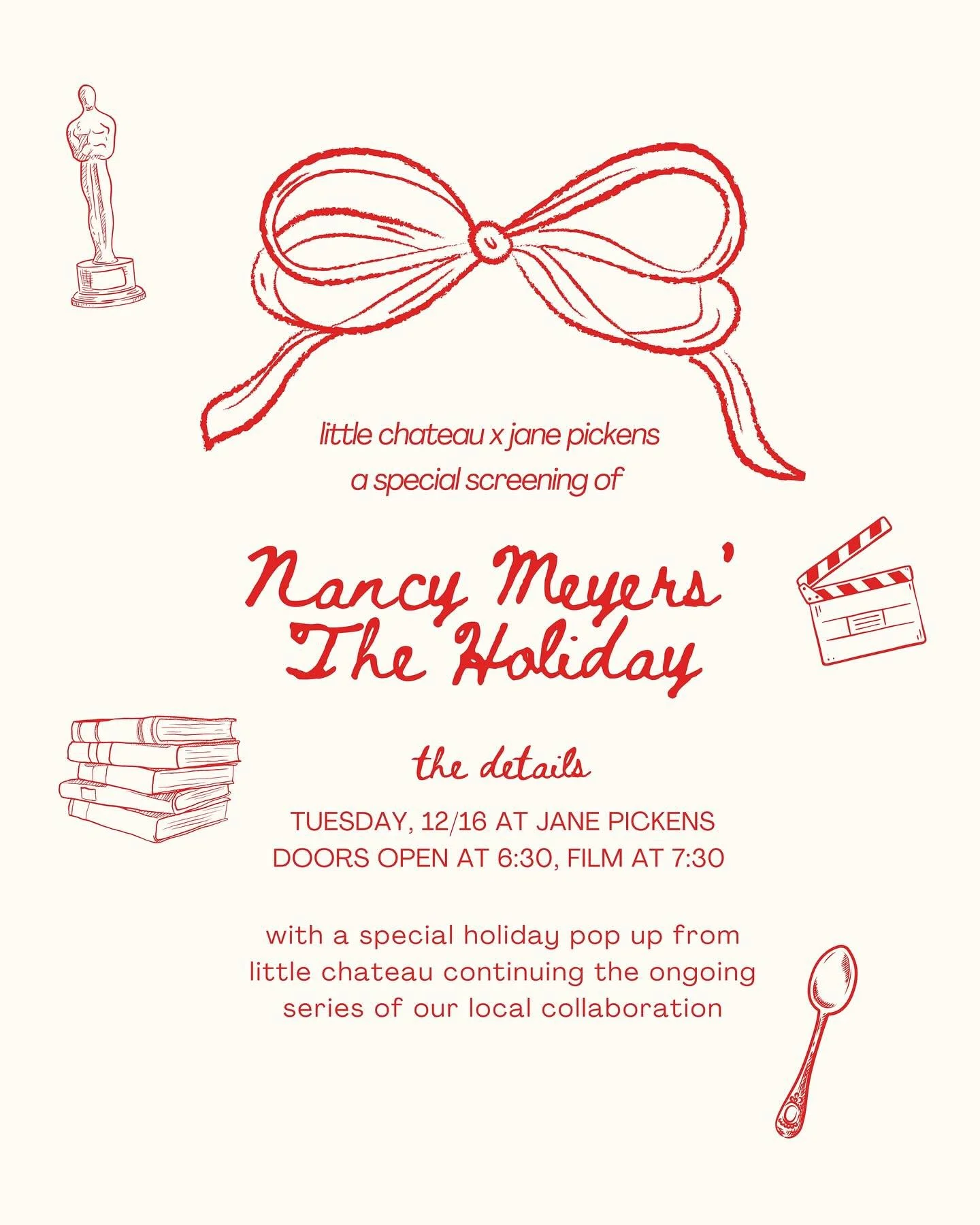 A Little Chateau Holiday at Jane Pickens Theater 🌲✨&hearts;️🇬🇧

This season, we&rsquo;re bringing a touch of Little Chateau charm to the heart of Newport for a special evening at the historic Jane Pickens Theater. Join us for a screening of The Ho