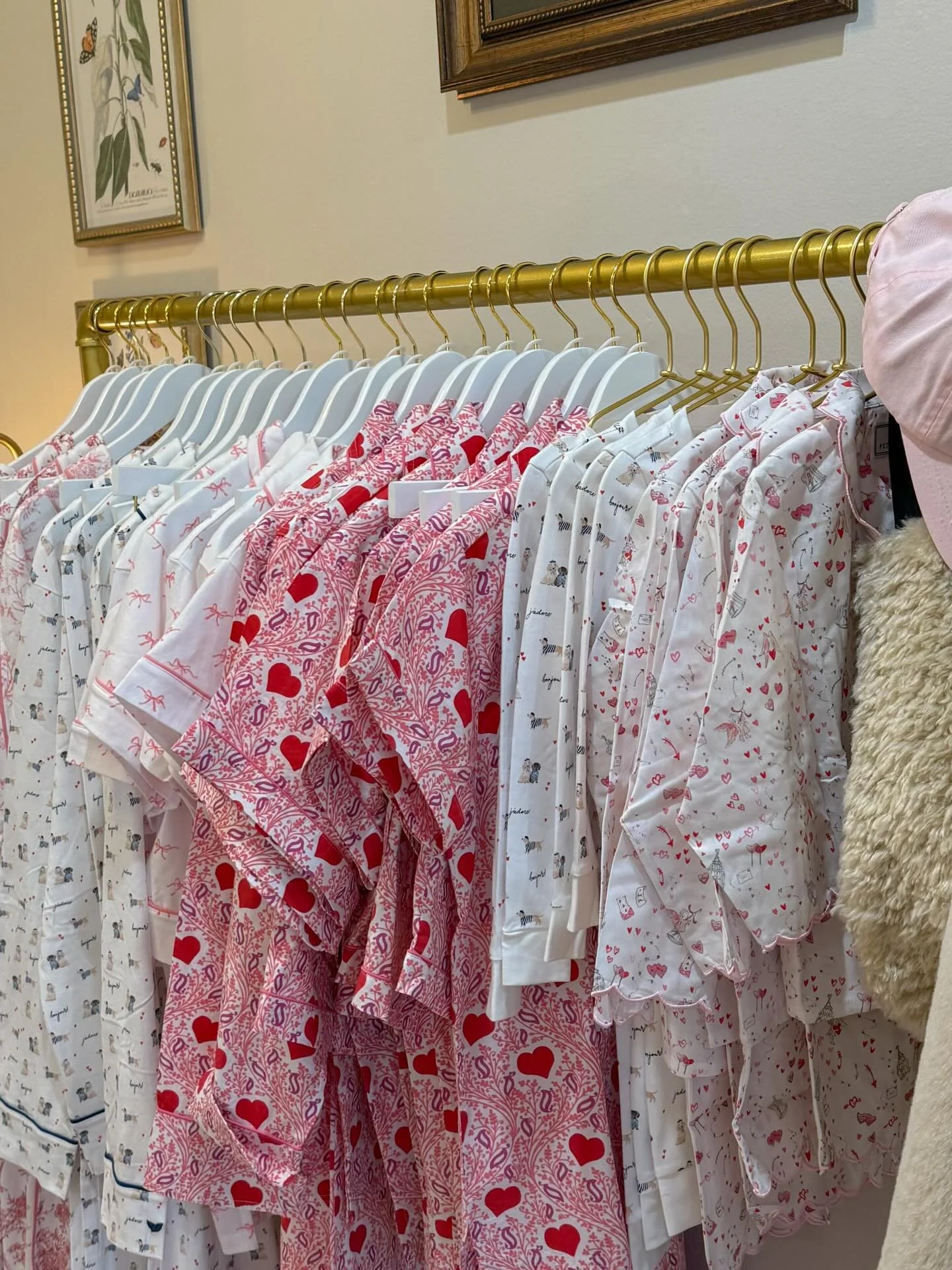 Love is in the air&hellip; and on the racks 💘 Valentine&rsquo;s pajamas have officially landed at little chateau! Sweet, cozy, and perfect for snuggly nights and heart-filled mornings in women&rsquo;s sizes and children&rsquo;s. 💌✨ now available in