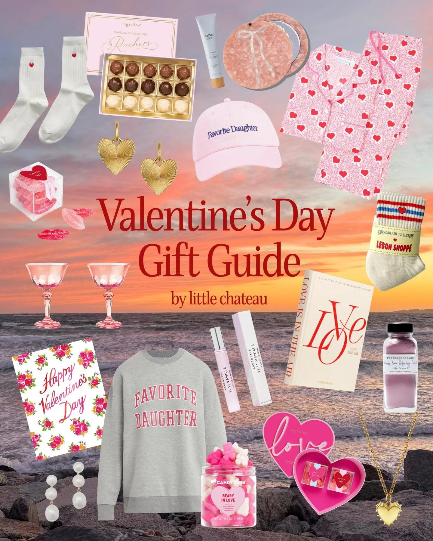 coastal valentine&rsquo;s vibes 💌❣️🌊 shop our love day edit online now &mdash; plus, our Newport store reopens next week! Can&rsquo;t wait to see you all. xx, chrissy + jackie