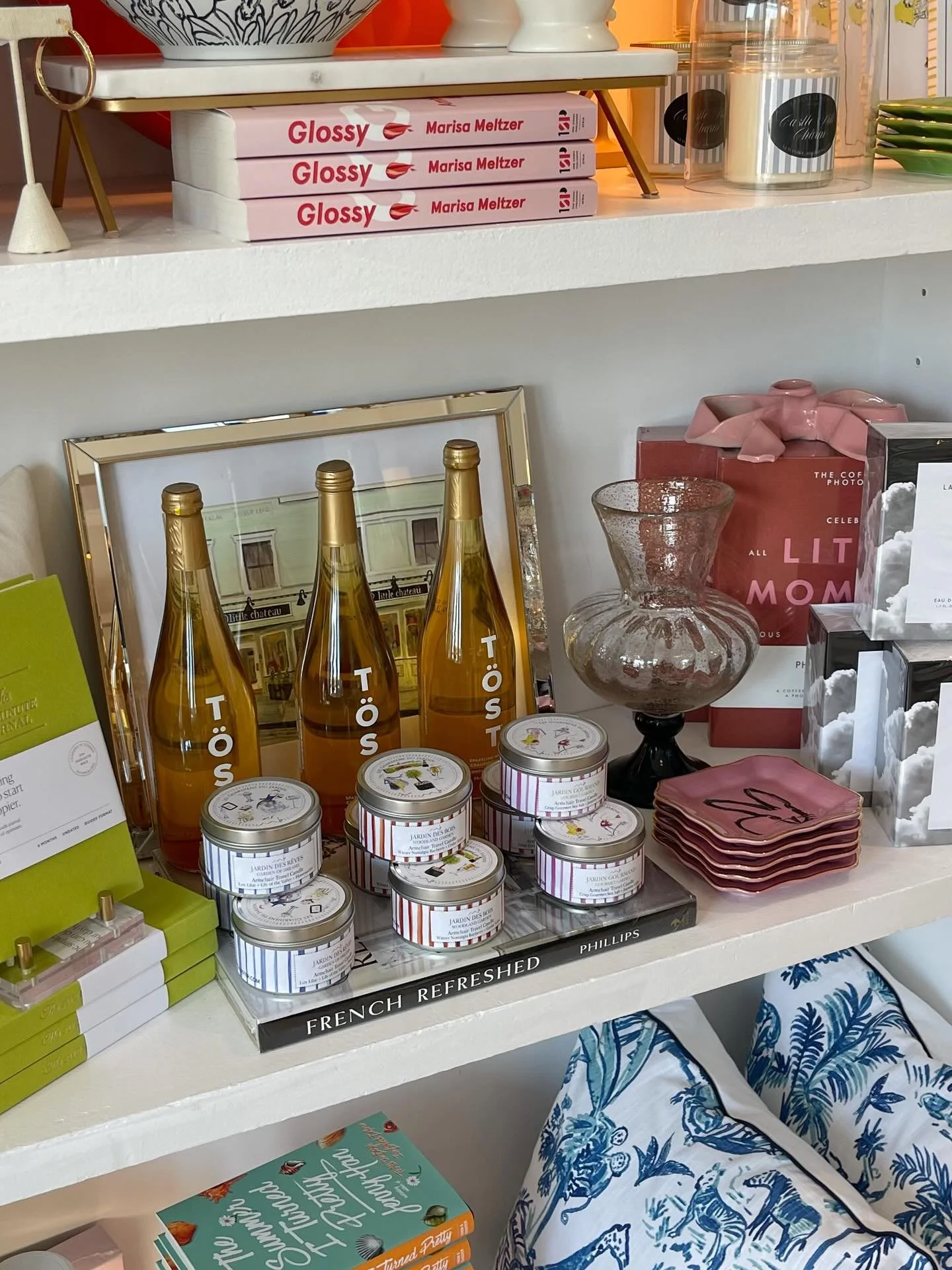 happy one year to the 15 Touro side of Little Chateau 🫶🏻✨🥂 a look back at some photos from the shop this past year 💌 check out IG stories for a deep dive into how we came to be!