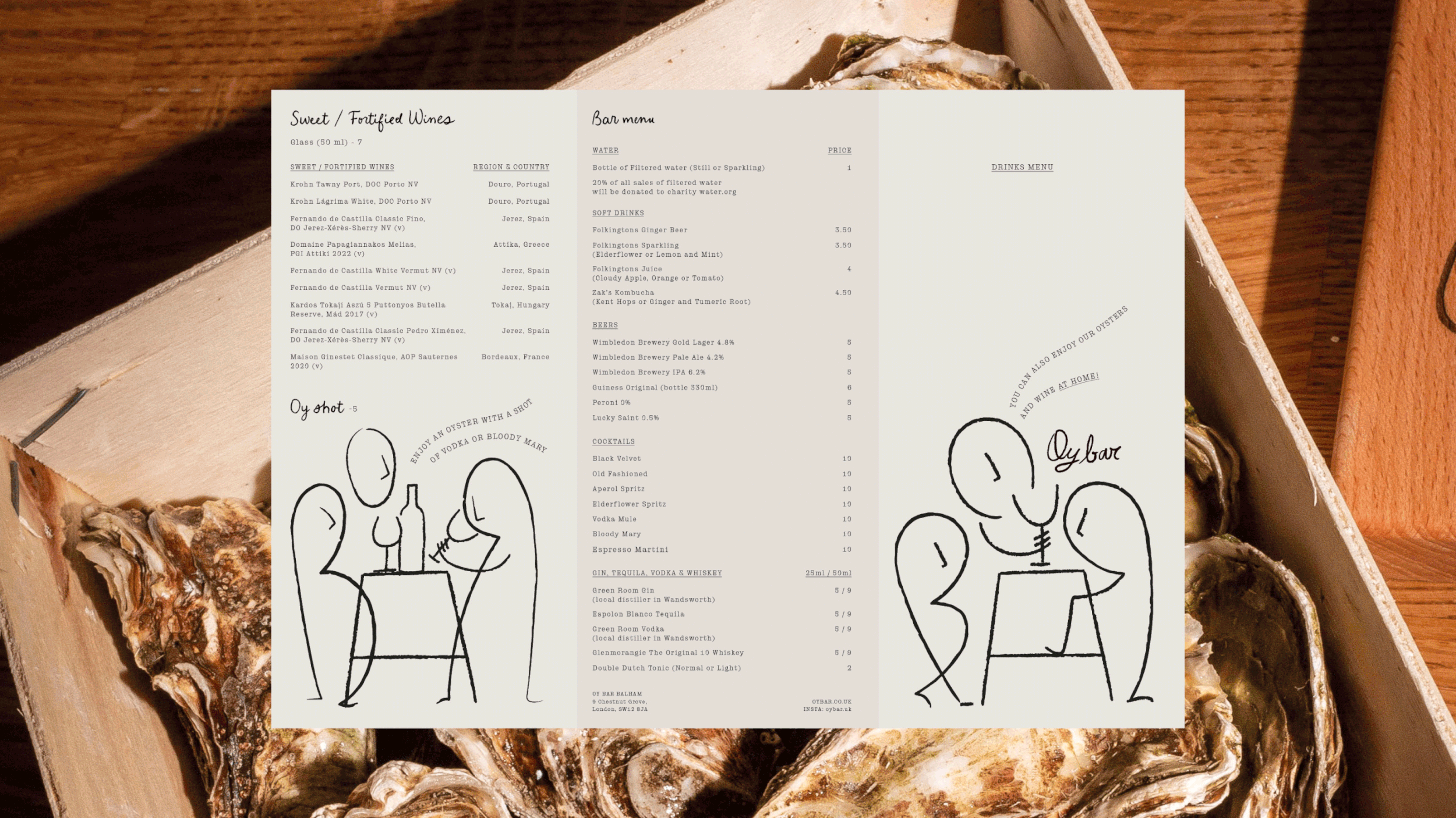 un menu nutritivo y hermoso