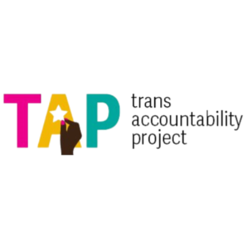 Logo for the HBH in-house initiative, the Trans Accountability Project