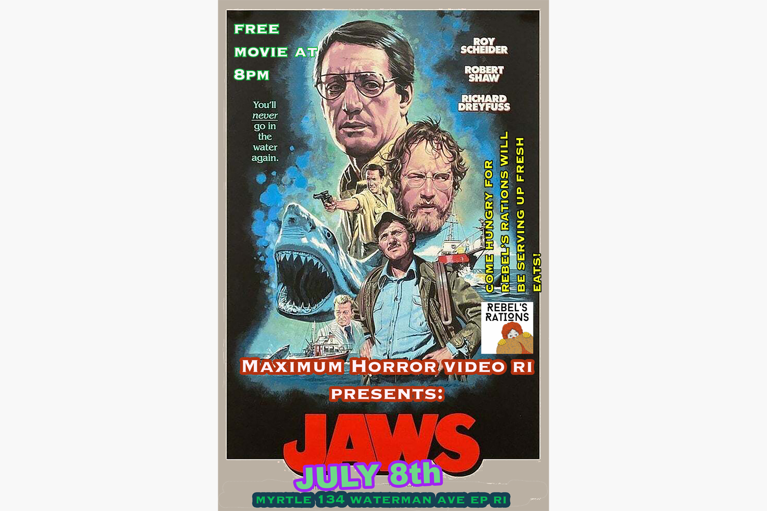 Maximum Horror Video RI Presents: Jaws