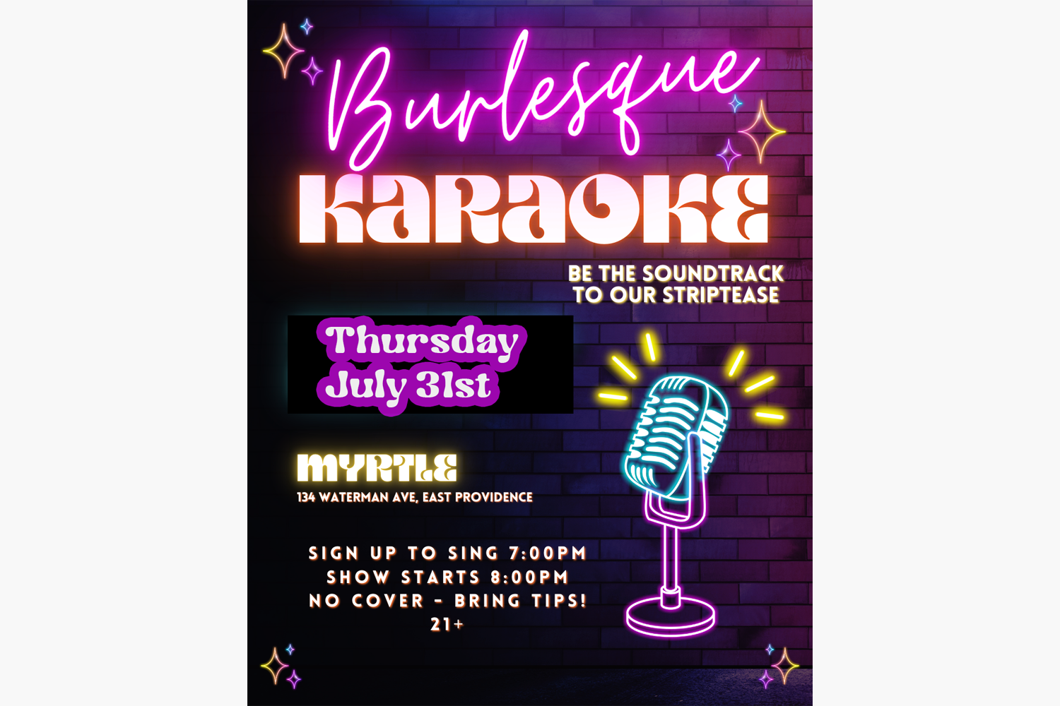 Burlesque Karaoke