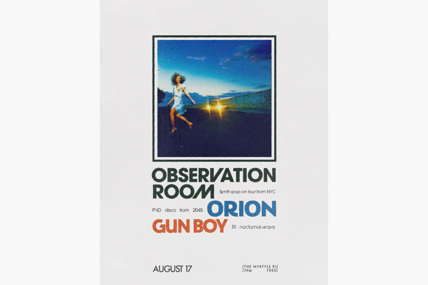 Observation Room / Orion / Gun Boy