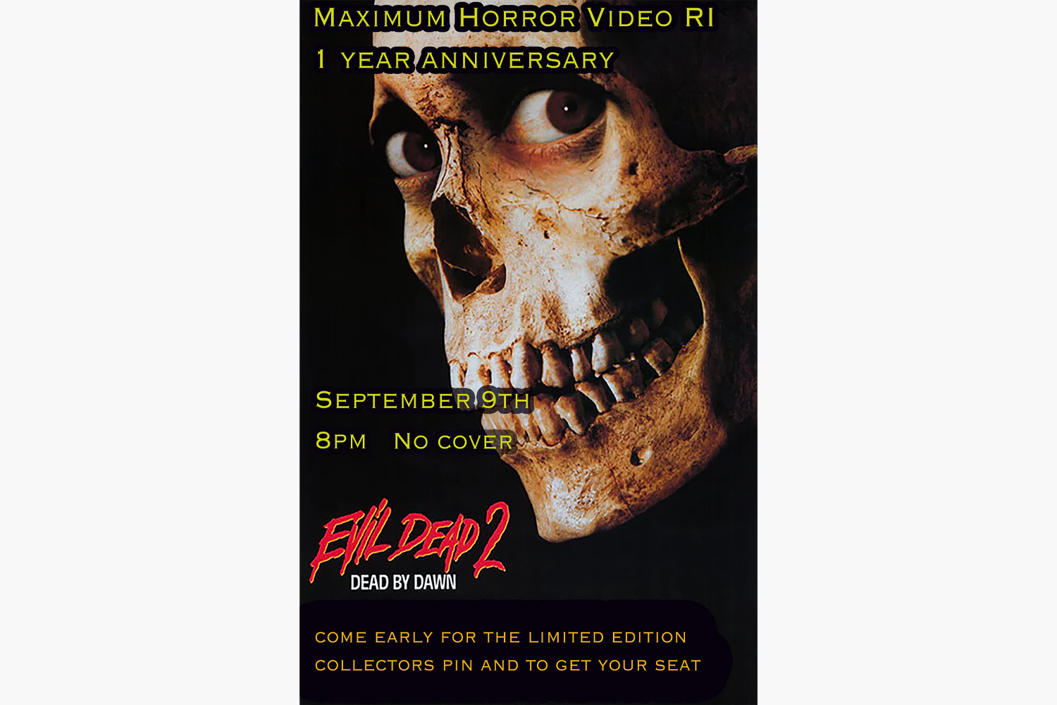 Maximum Horror Video RI presents: Evil Dead 2
