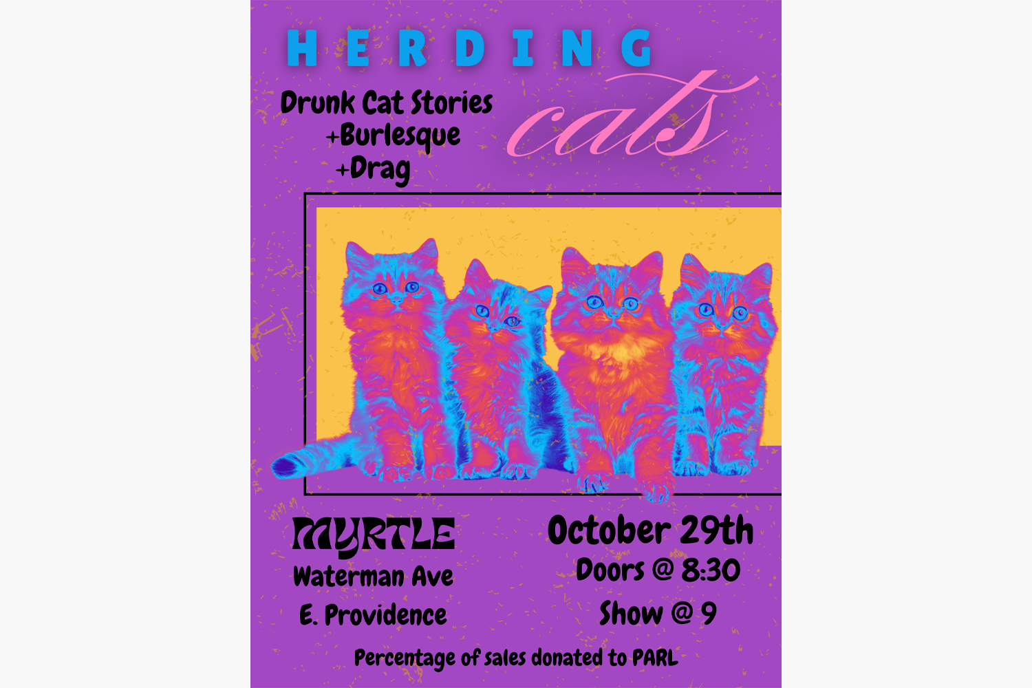Herding Cats: Drunk Cat Stories & Floorshow