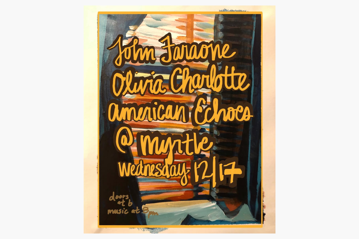 John Faraone / Olivia Charlotte / American Echoes