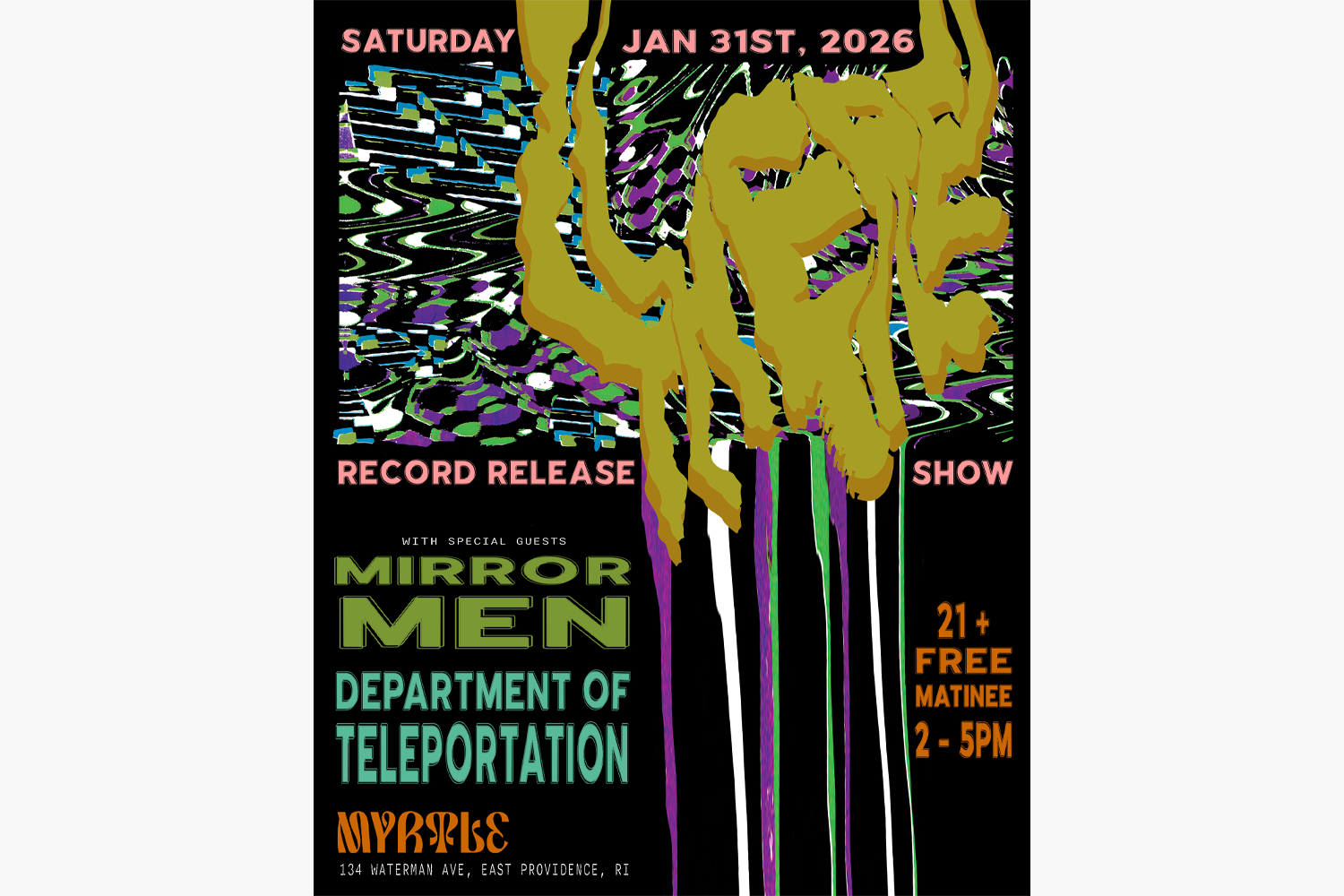 THERE (Album Release) / Mirror Men / Dept of Teleportation
