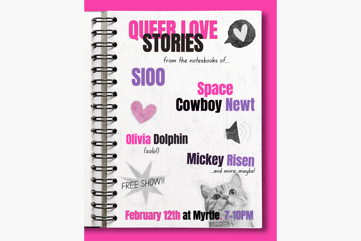 Queer Love Stories from the notebooks of...