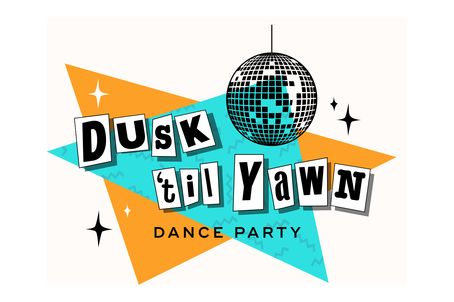 Dusk til Yawn Dance Party w DJ R-Cyn.