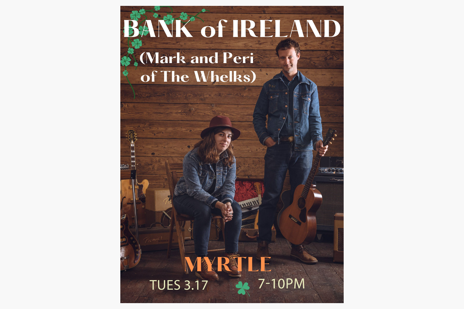 Bank of Ireland (Mark & Peri of The Whelks)