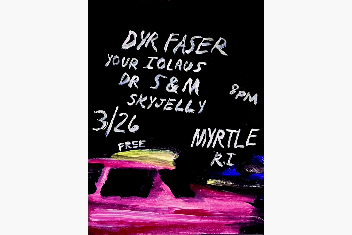 Dyr Faser / Your Iolaus / Dr. S+M / Sky Jelly 