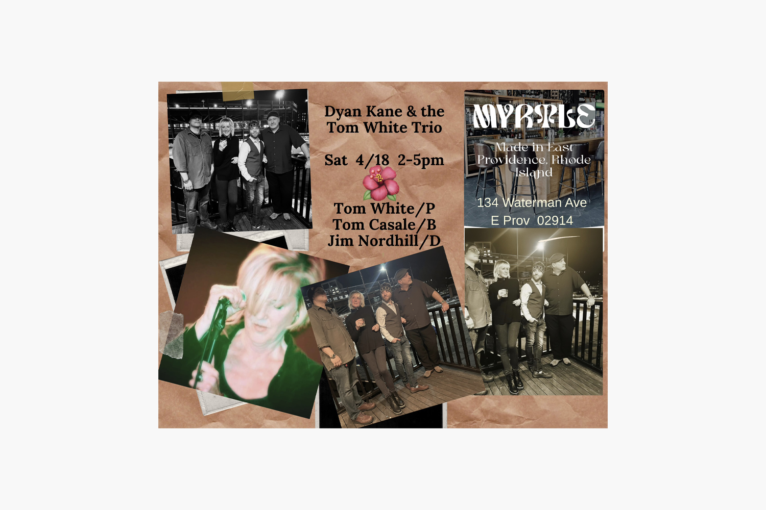 Dyan Kane &amp; The Tom White Trio