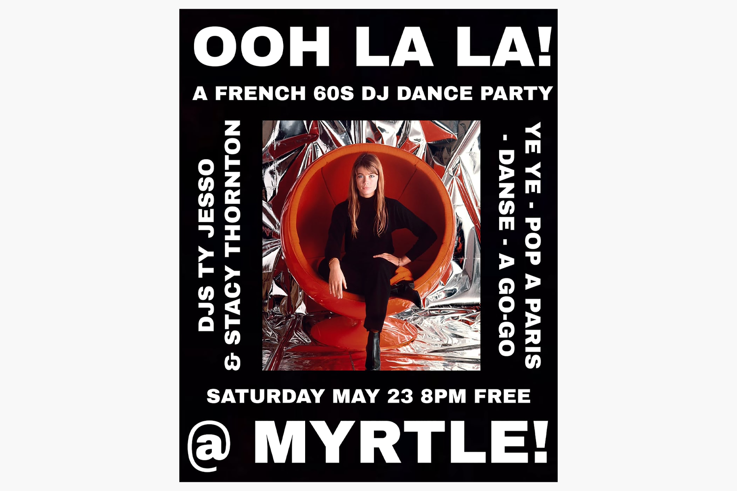 "OOH-LA-LA!"- French 60s Dance Party! 