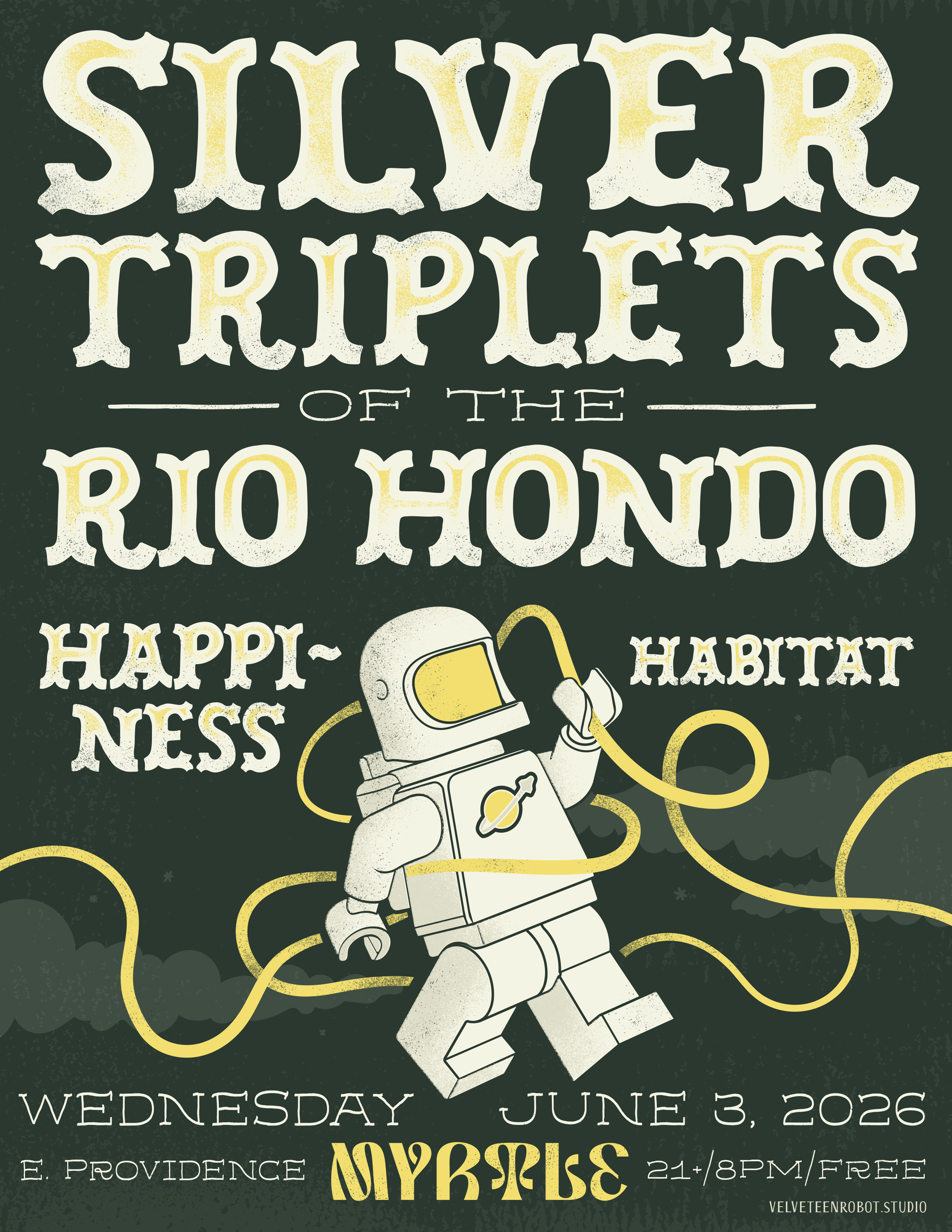 Silver Triplets of the Rio Hondo / Happiness / Habitat