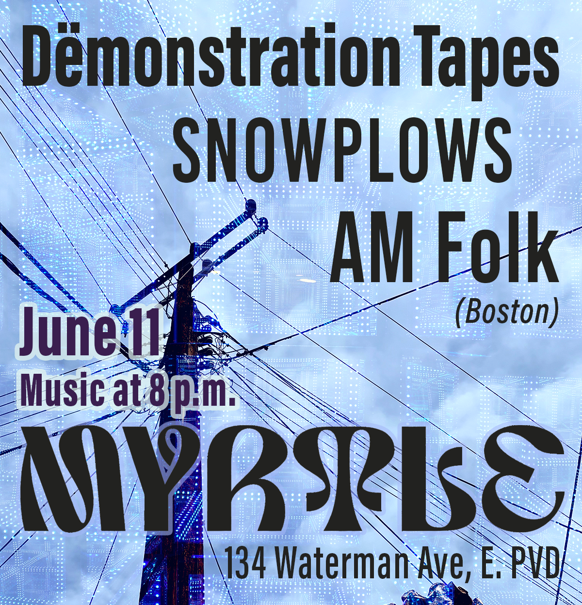 Dëmonstration Tapes / Snowplows / AM Folk