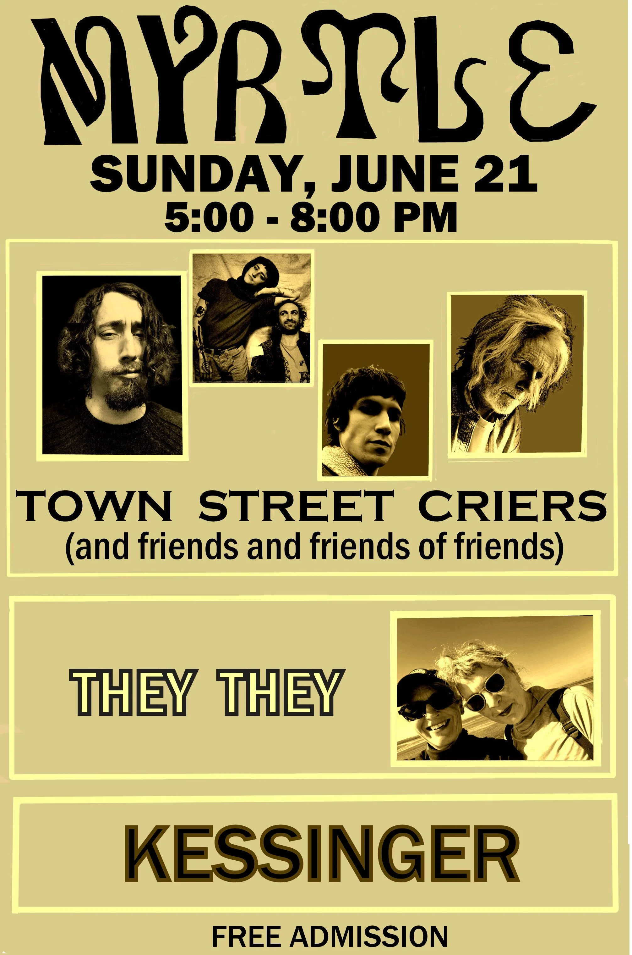 Town Street Criers / They They / Kessinger