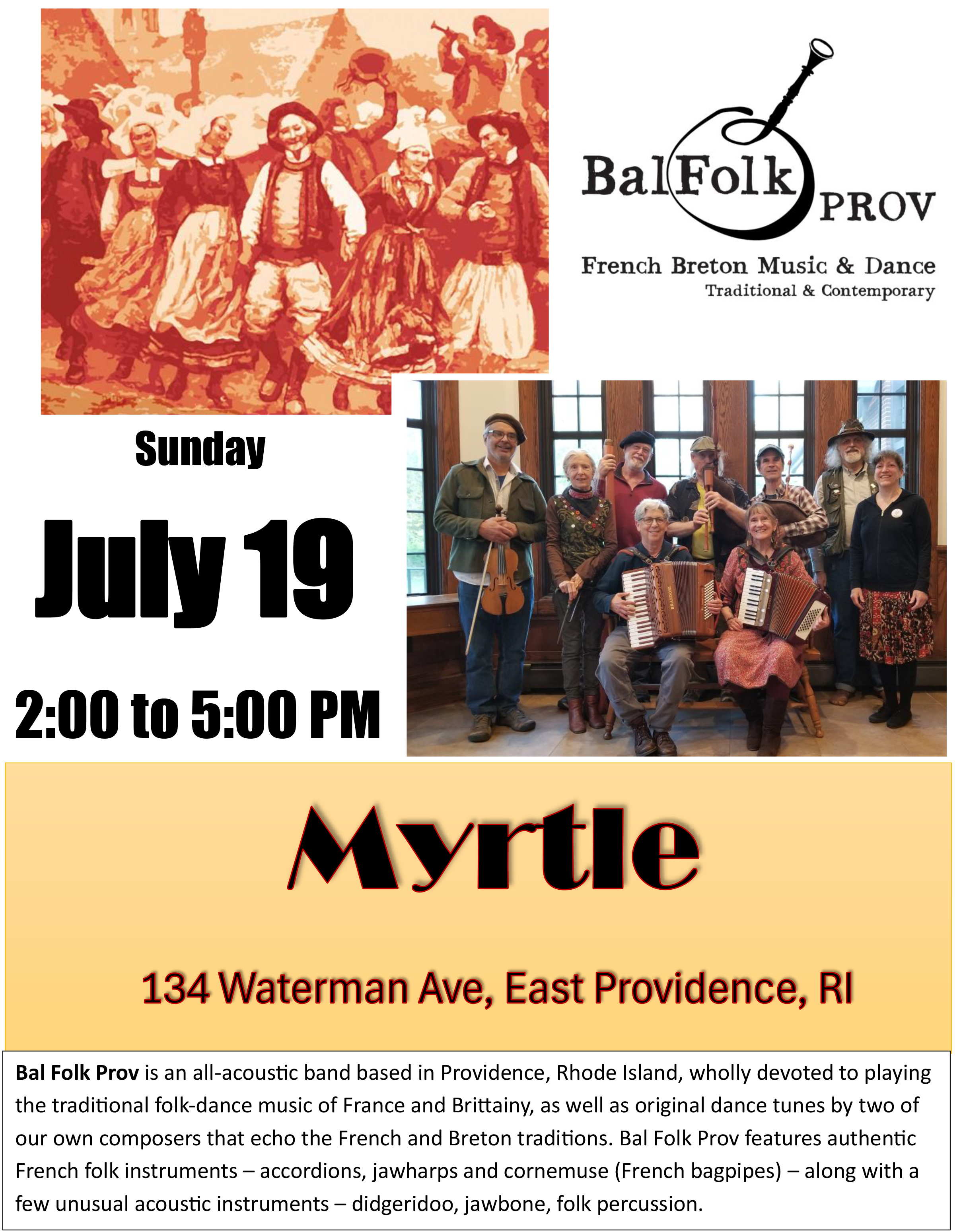Bal Folk Prov - French Breton Music &amp; Dance (Traditional &amp; Contemporary)