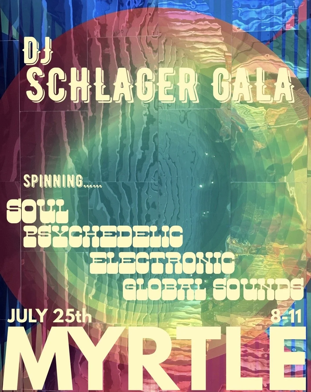 DJ Schlager Gala (soul, psych, electronic, global sounds)
