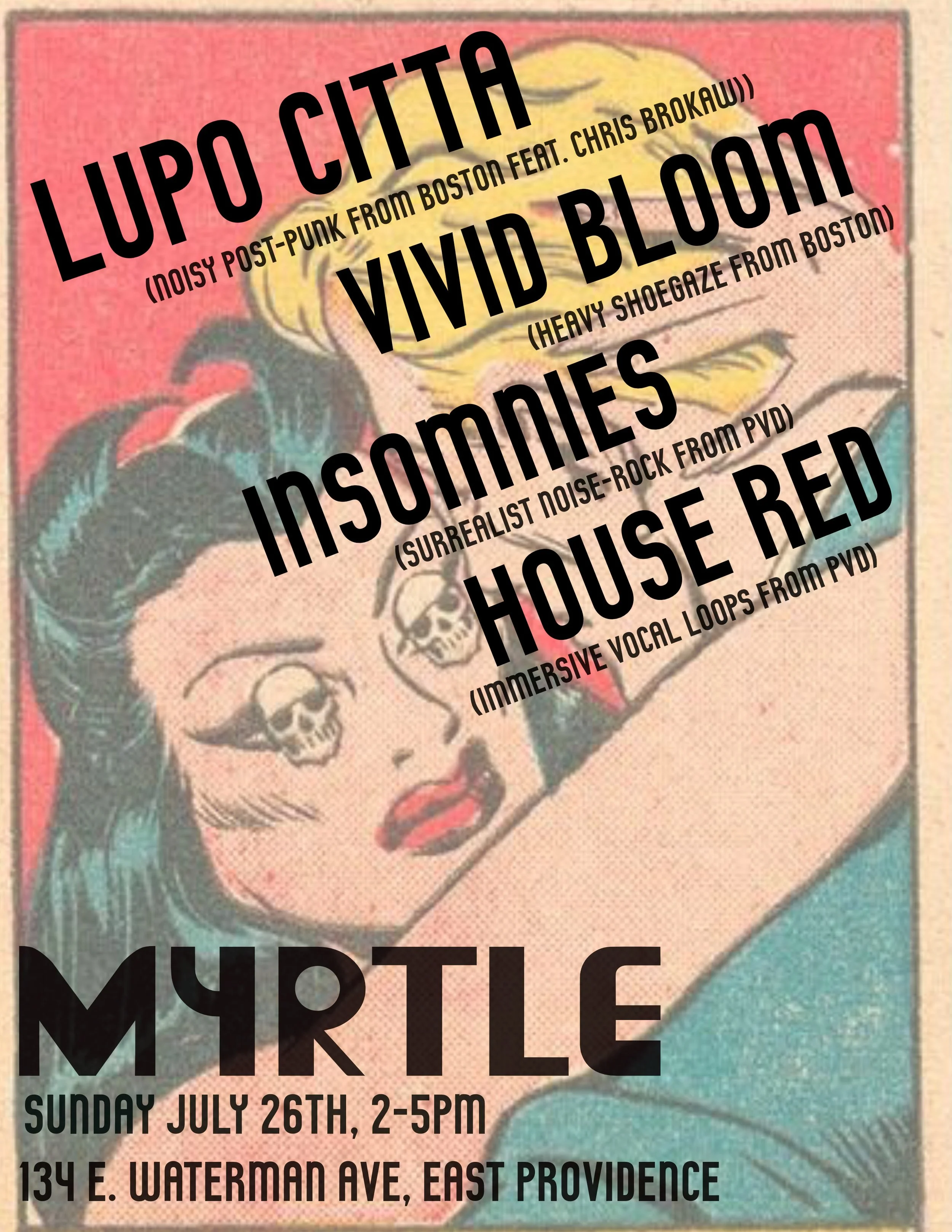 Lupo Cittá / Vivid Bloom / Insomnies / House Red