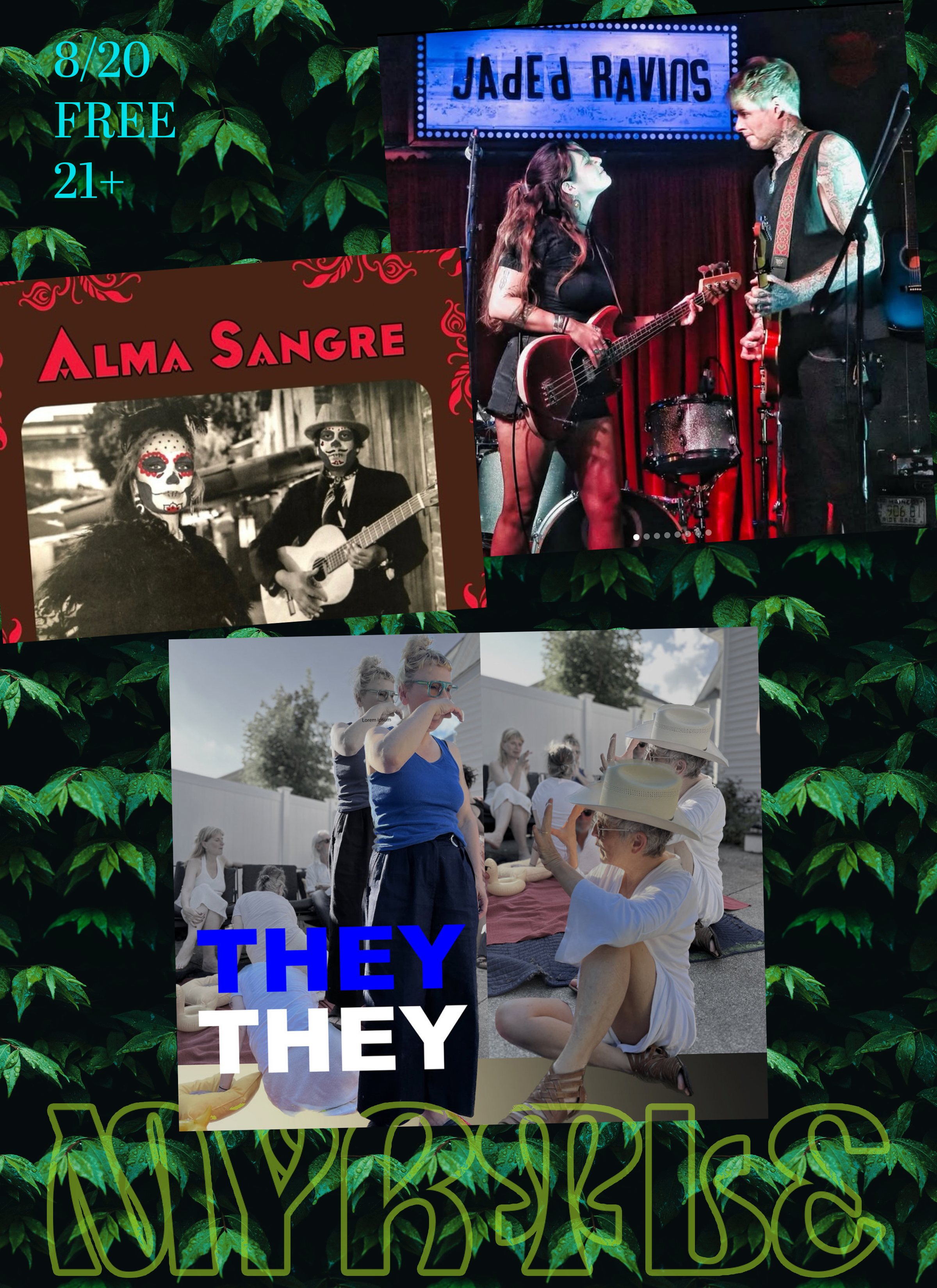 Jaded Ravins / Alma Sangre / They They