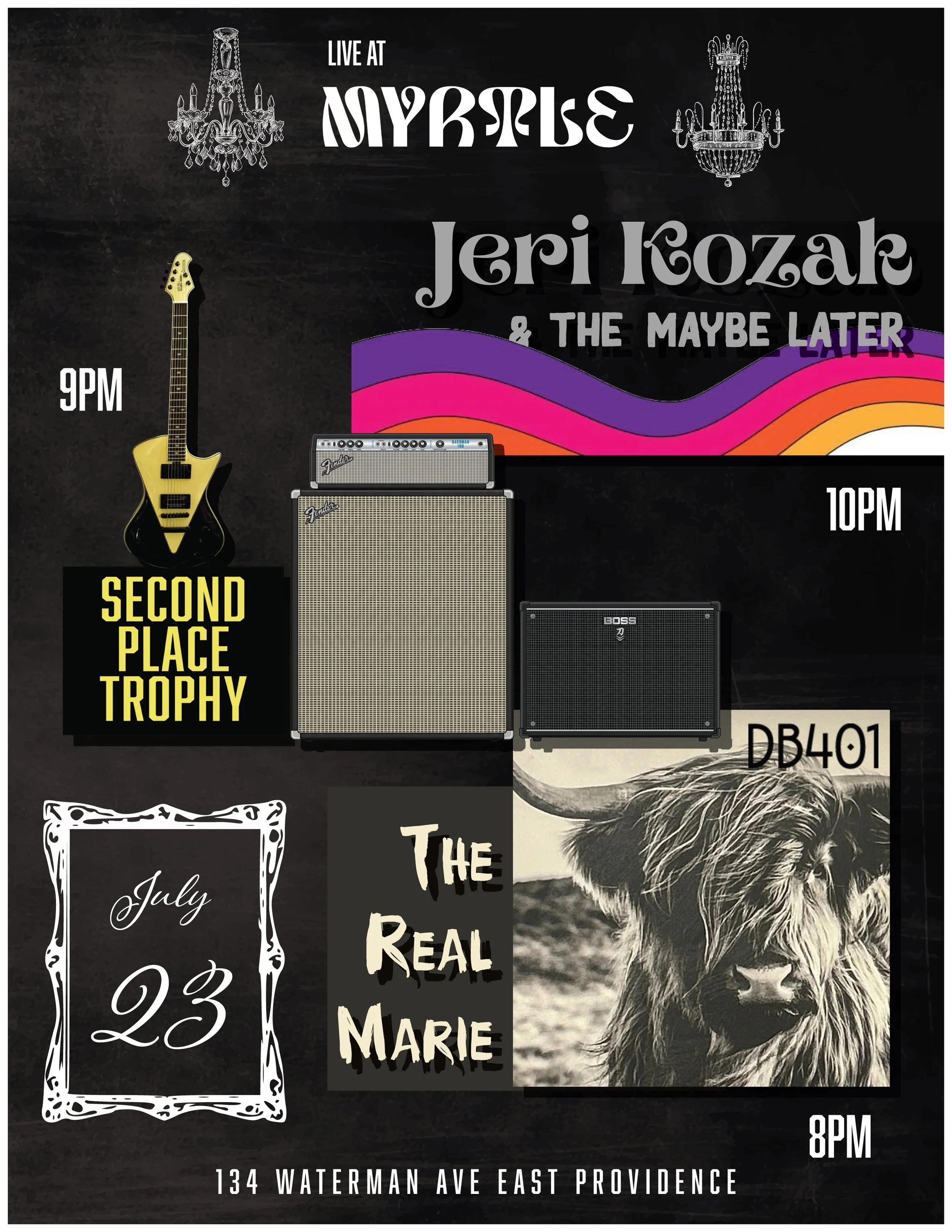  Jeri Kozak & The Maybe Later / Second Place Trophy / DB401