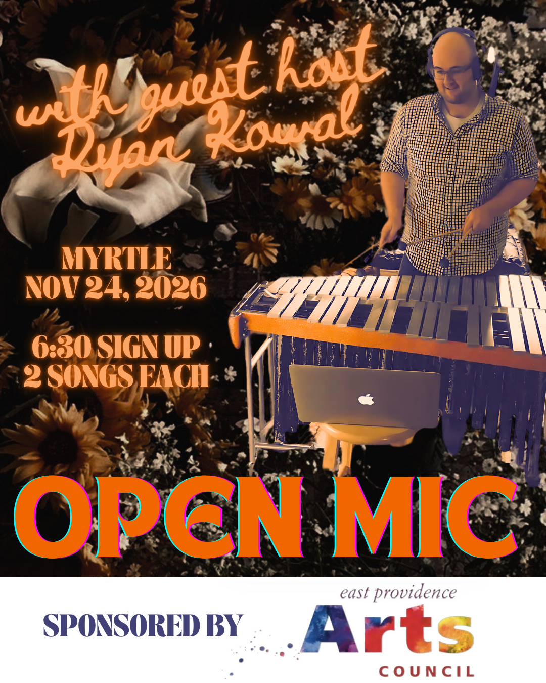 Open Mic with guest host Ryan Kowal - Sponsored by EP Arts Council