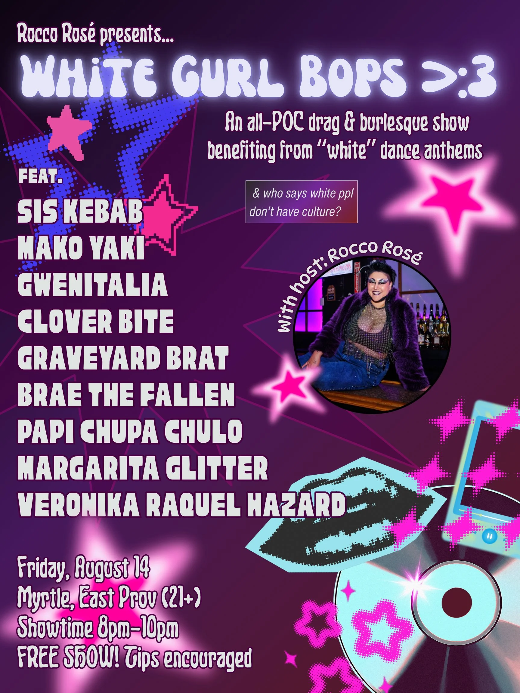 White Gurl Bops! An all-POC drag & burlesque show 