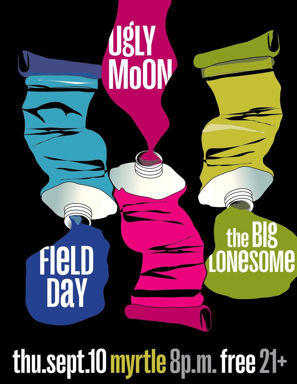 Ugly Moon / Field Day / The Big Lonesome (solo)
