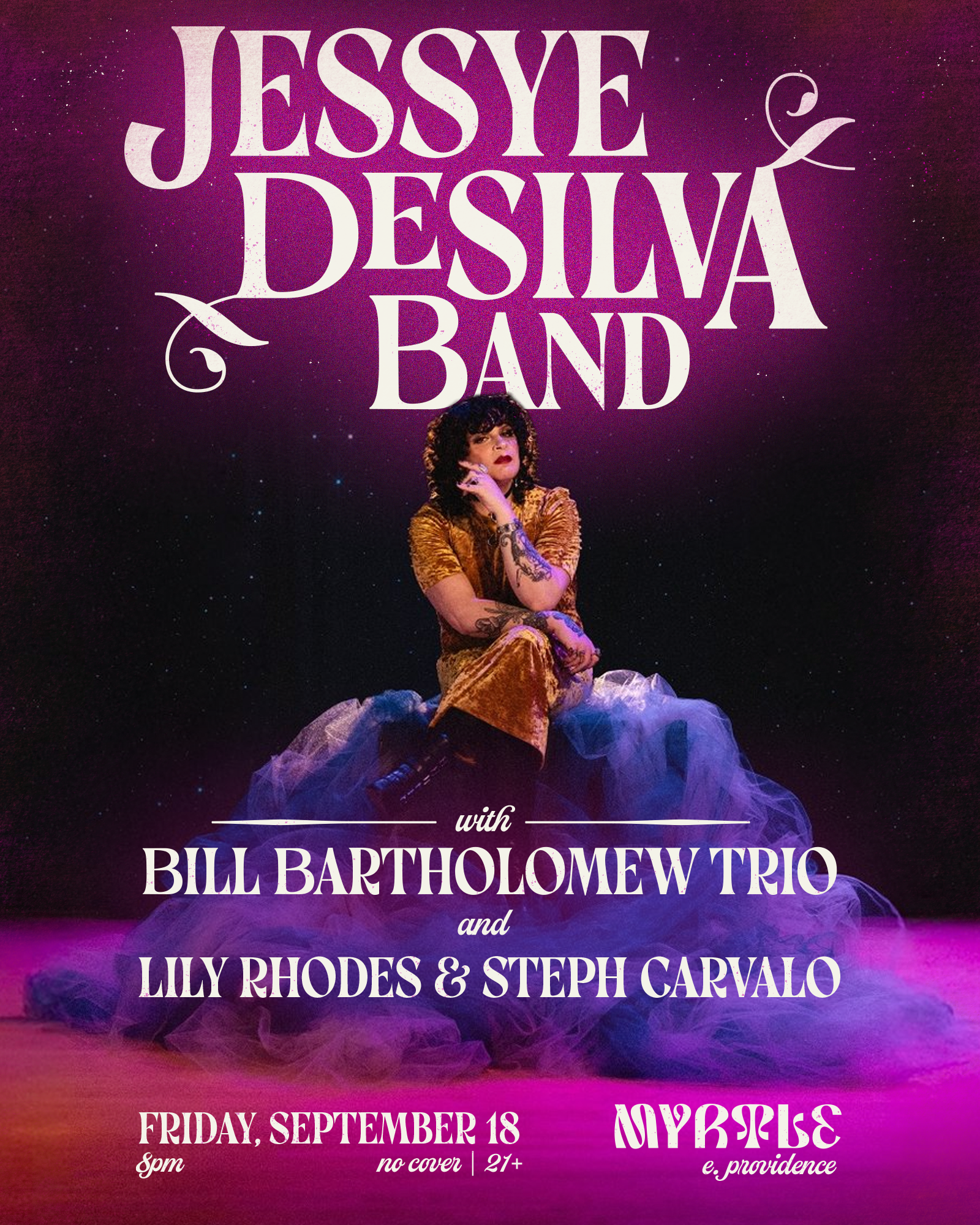 Jessye DeSilva Band /  Bill Bartholomew Trio / Lilly Rhodes & Steph Carvalo 
