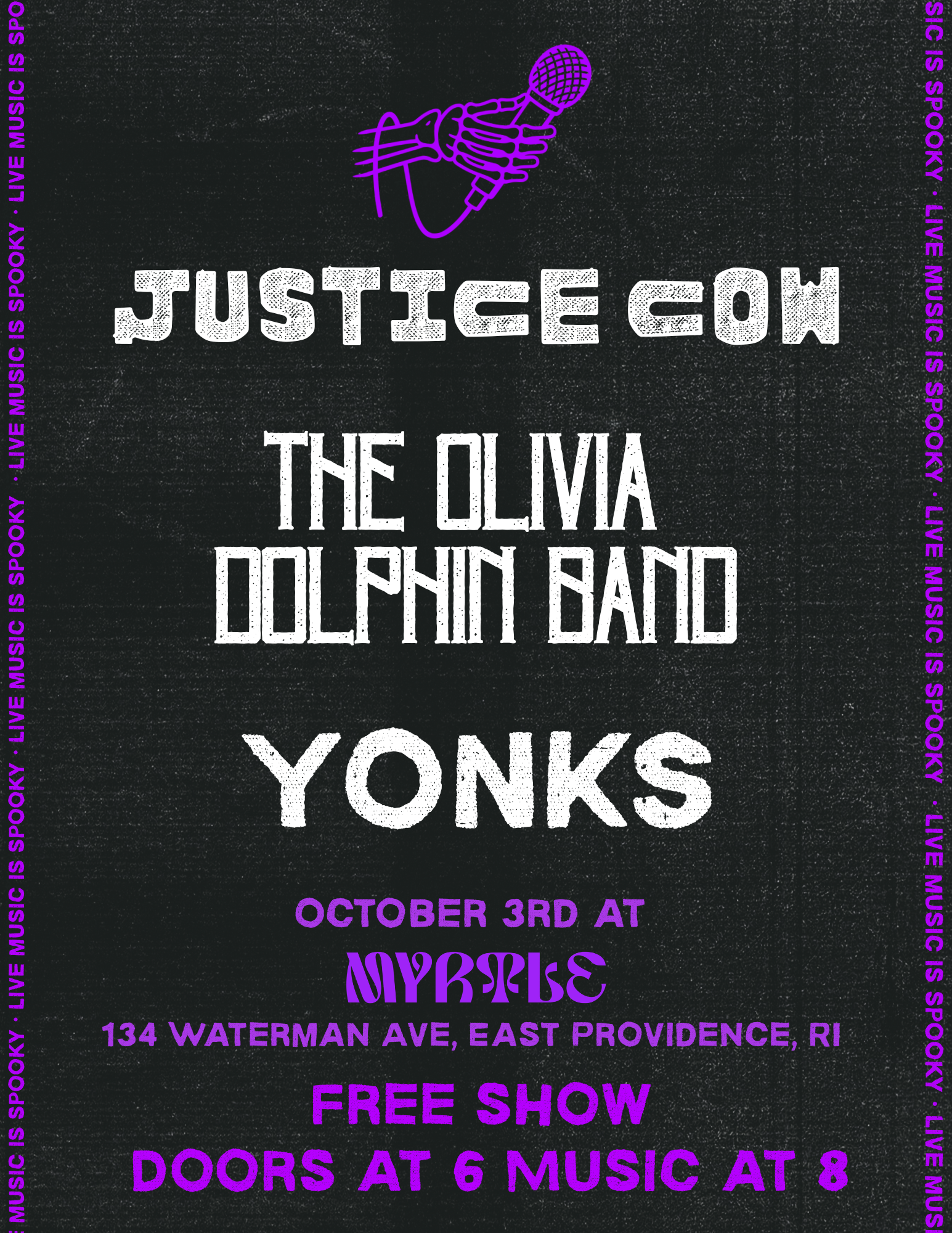 Justice Cow / Olivia Dolphin Band / YONKS 