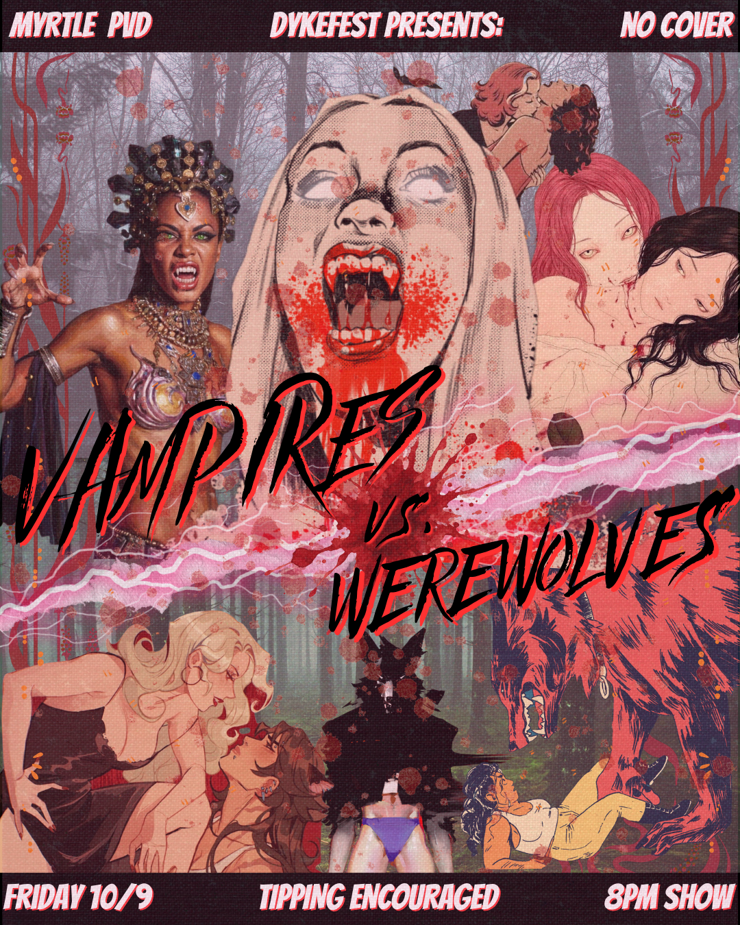 Dykefest presents Vampires vs. Werewolves