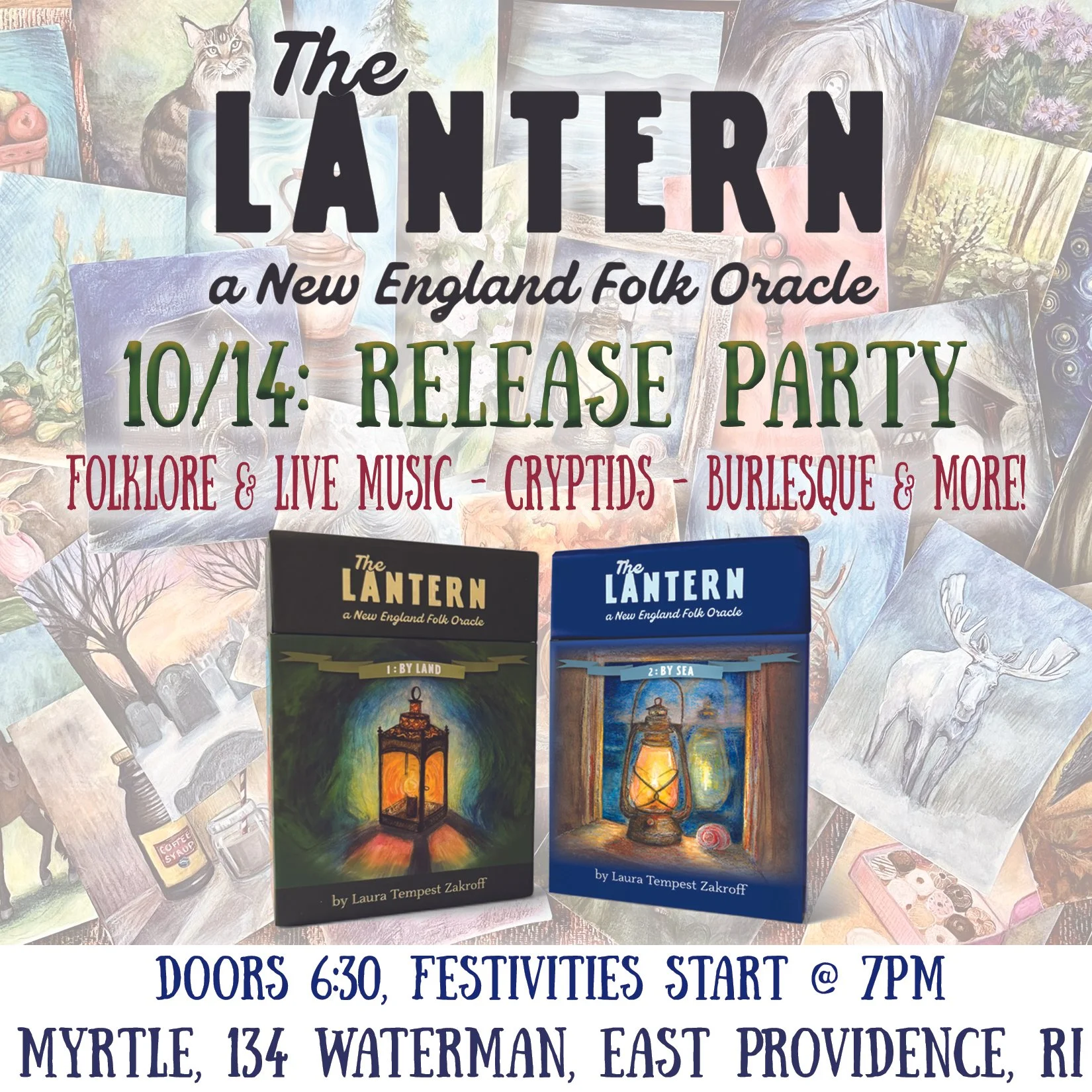 The Lantern - A New England Folk Oracle (Release Party)