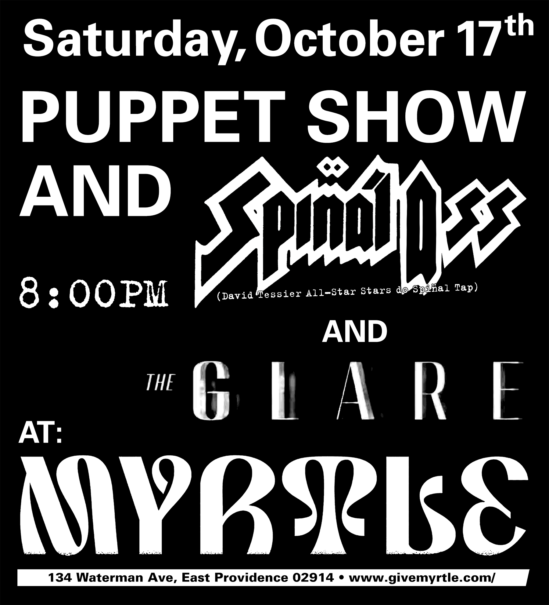 Puppet Show and Spinal Ass (Spinal Tap) / The Glare