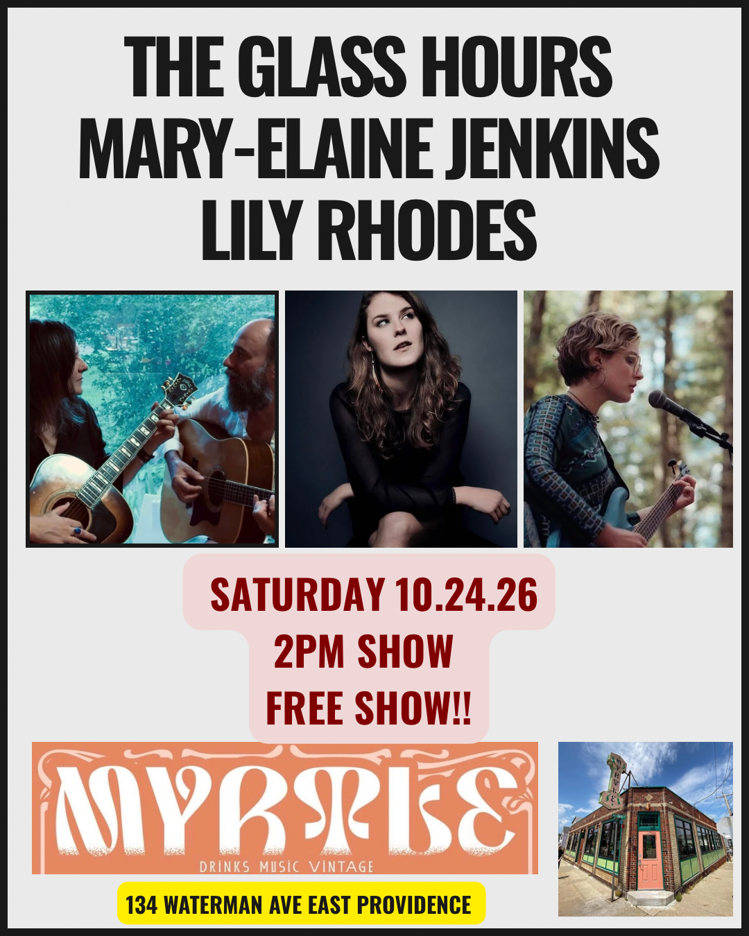The Glass Hours / Mary-Elaine Jenkins / Lily Rhodes