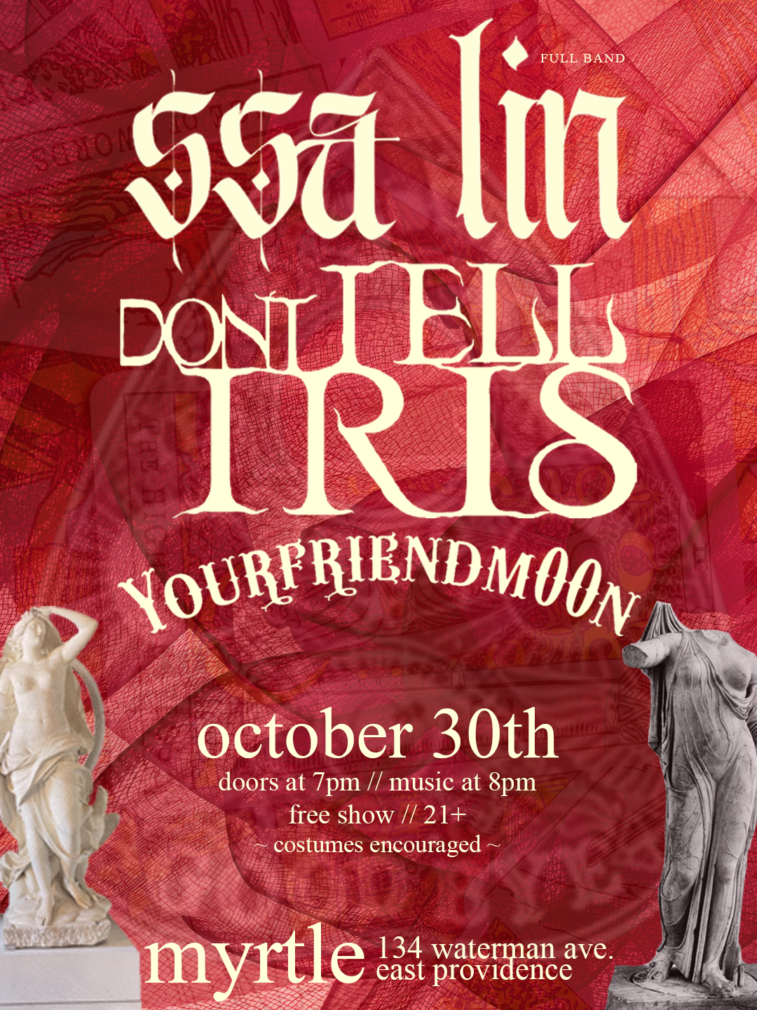 SSA LIN / Don’t Tell Iris / YourFriendM00n