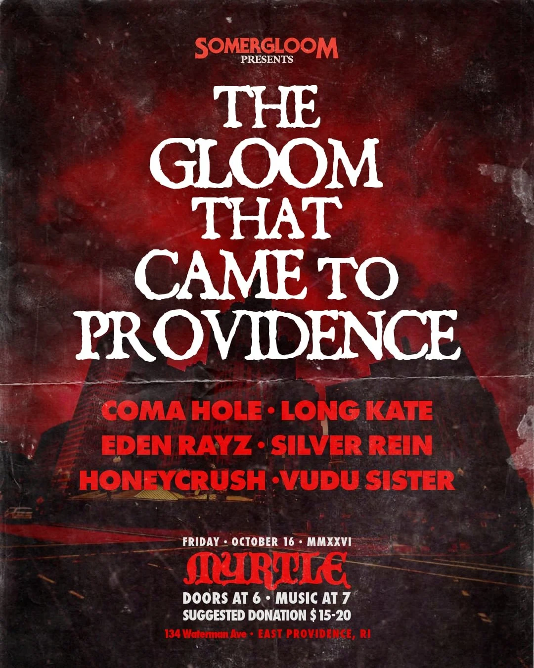SOMERGLOOM - The Gloom that came to Providence
