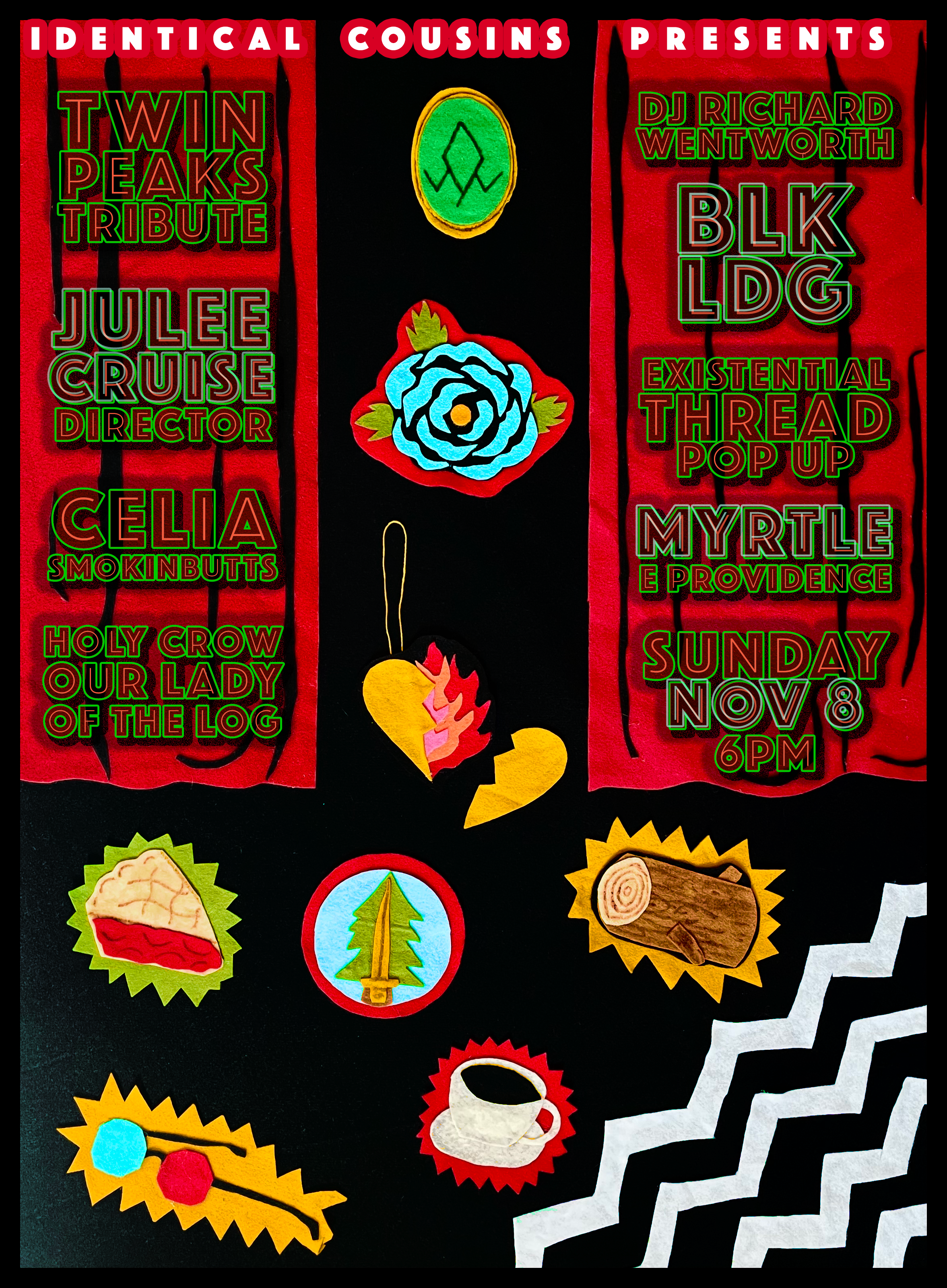 IDENTICAL COUSINS PRESENTS: A TWIN PEAKS TRIBUTE