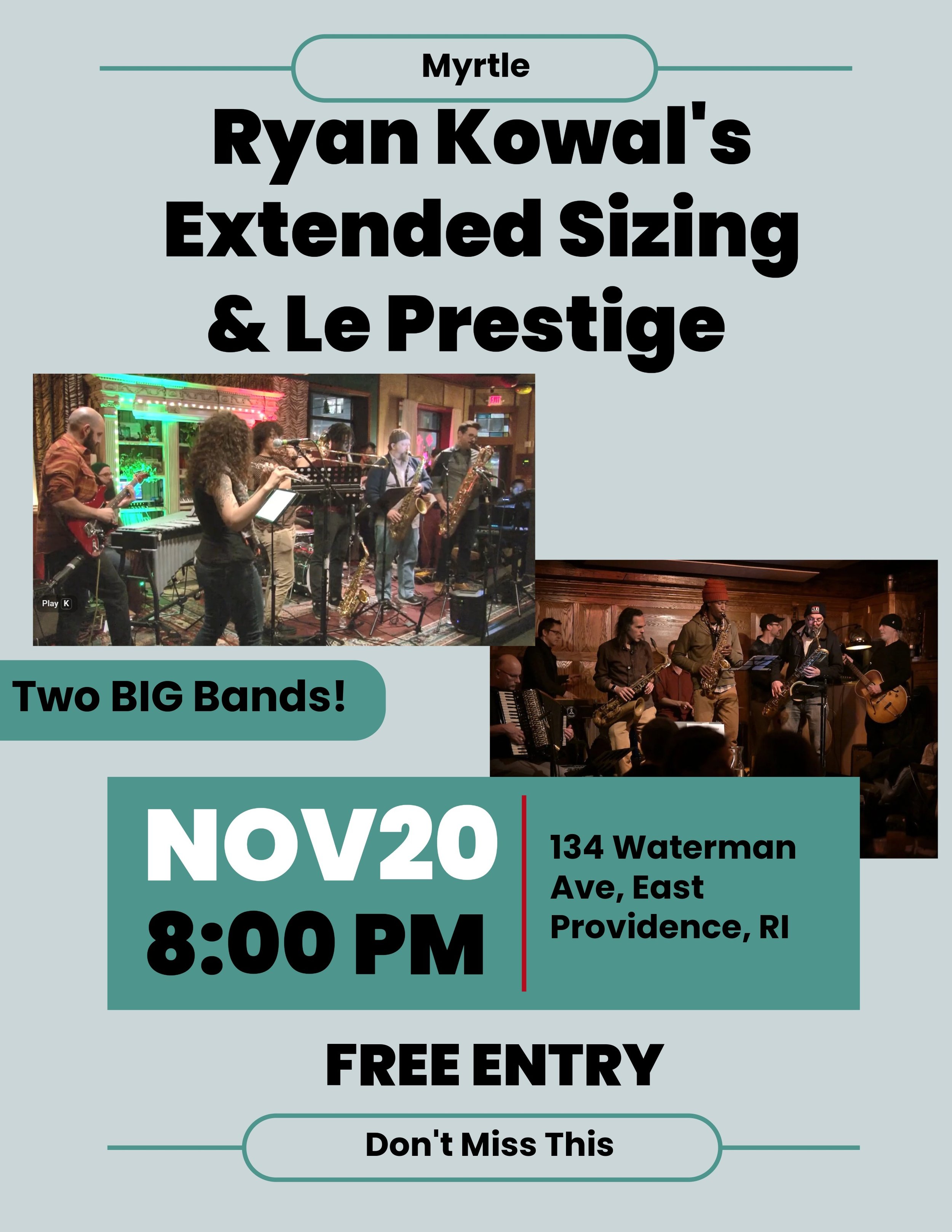 Ryan Kowal's Extended Sizing / Le Prestige 
