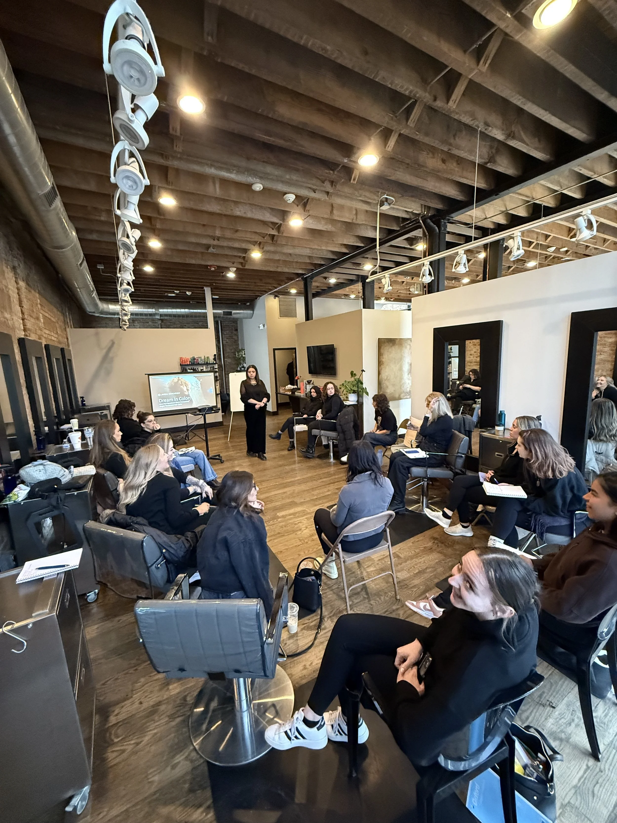 C'zar In-Salon Aveda Class