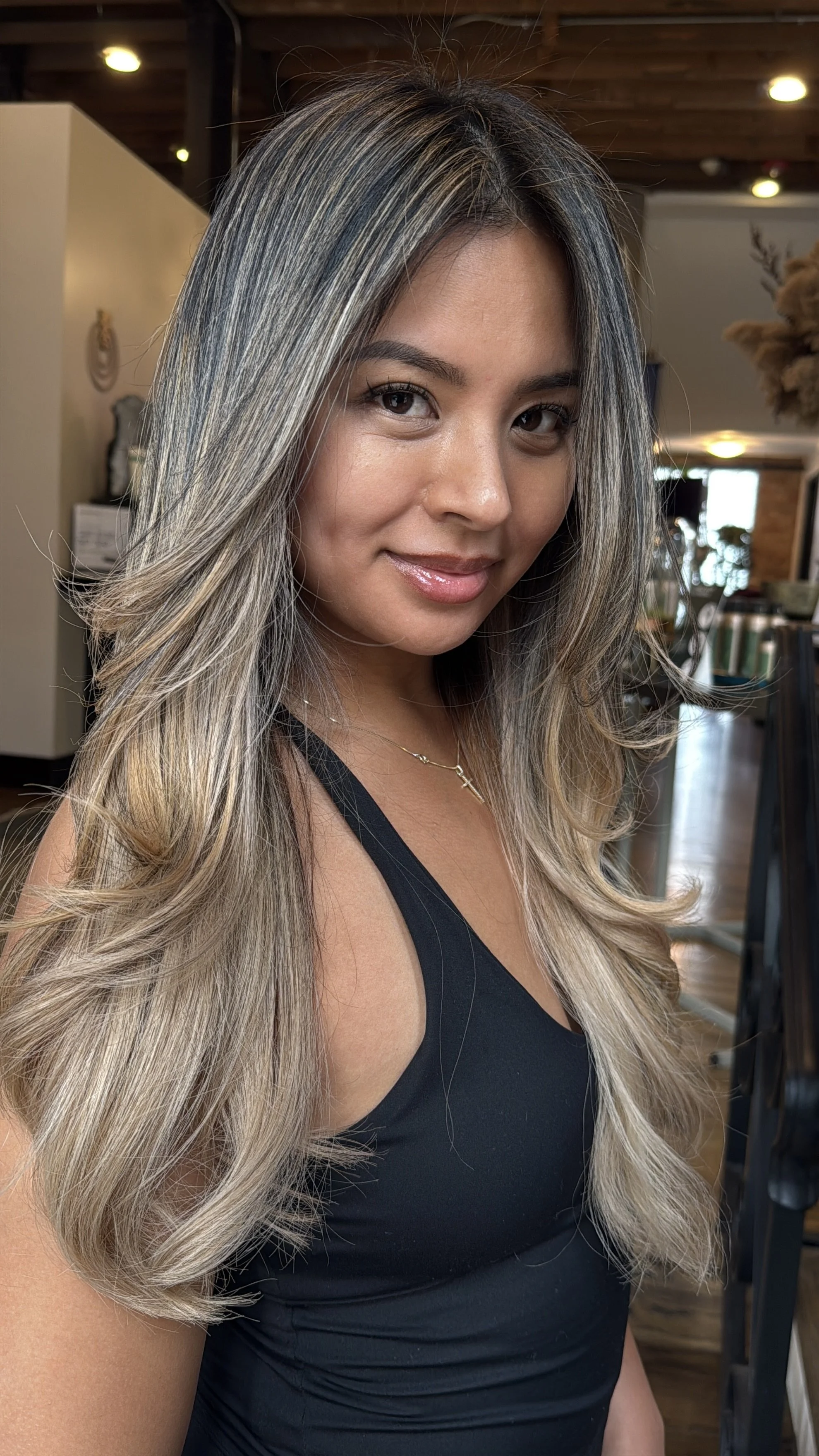 Black to Blonde Transformation
